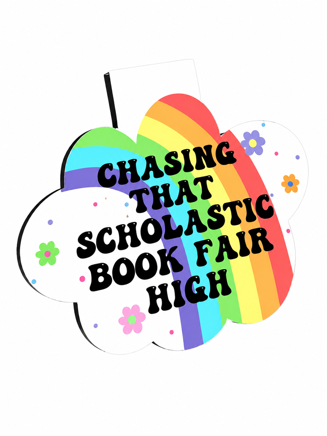 Scholastic Book Fair High Magnetic Bookmark