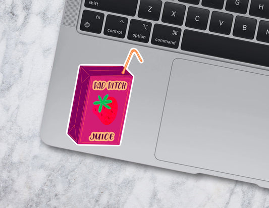 Baddie Juice Sticker
