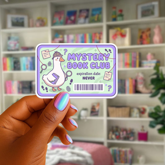 Book Club Library Card
