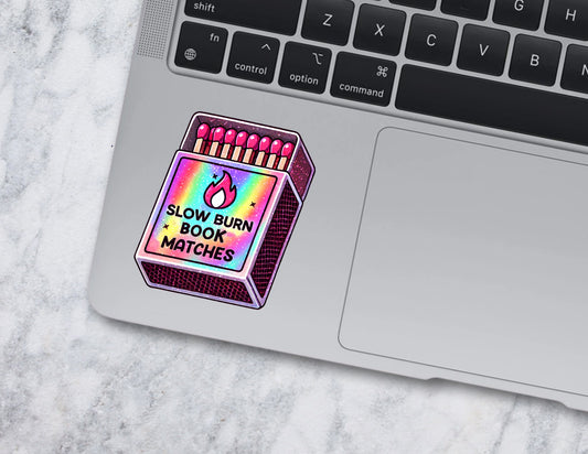 Slow Burn Matches Sticker