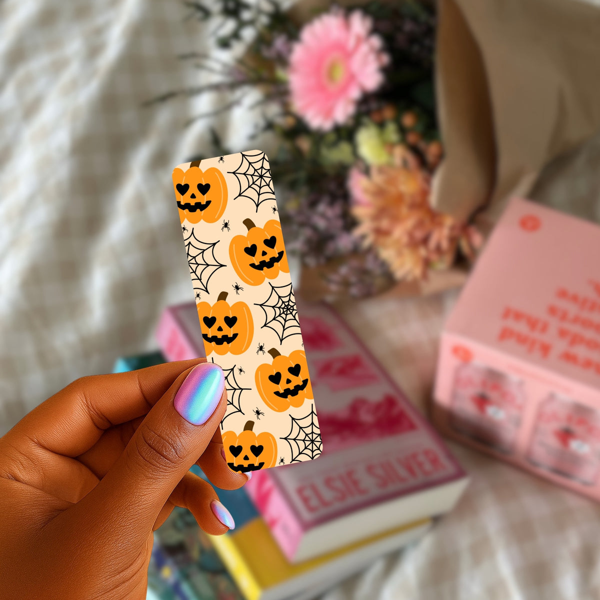🎃Pumpkins & Spiders🕷️ Bookmark