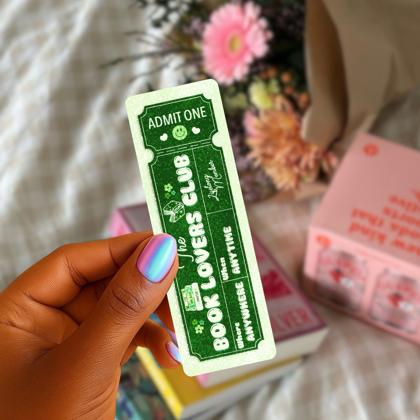 Book Lovers Club Bookmark