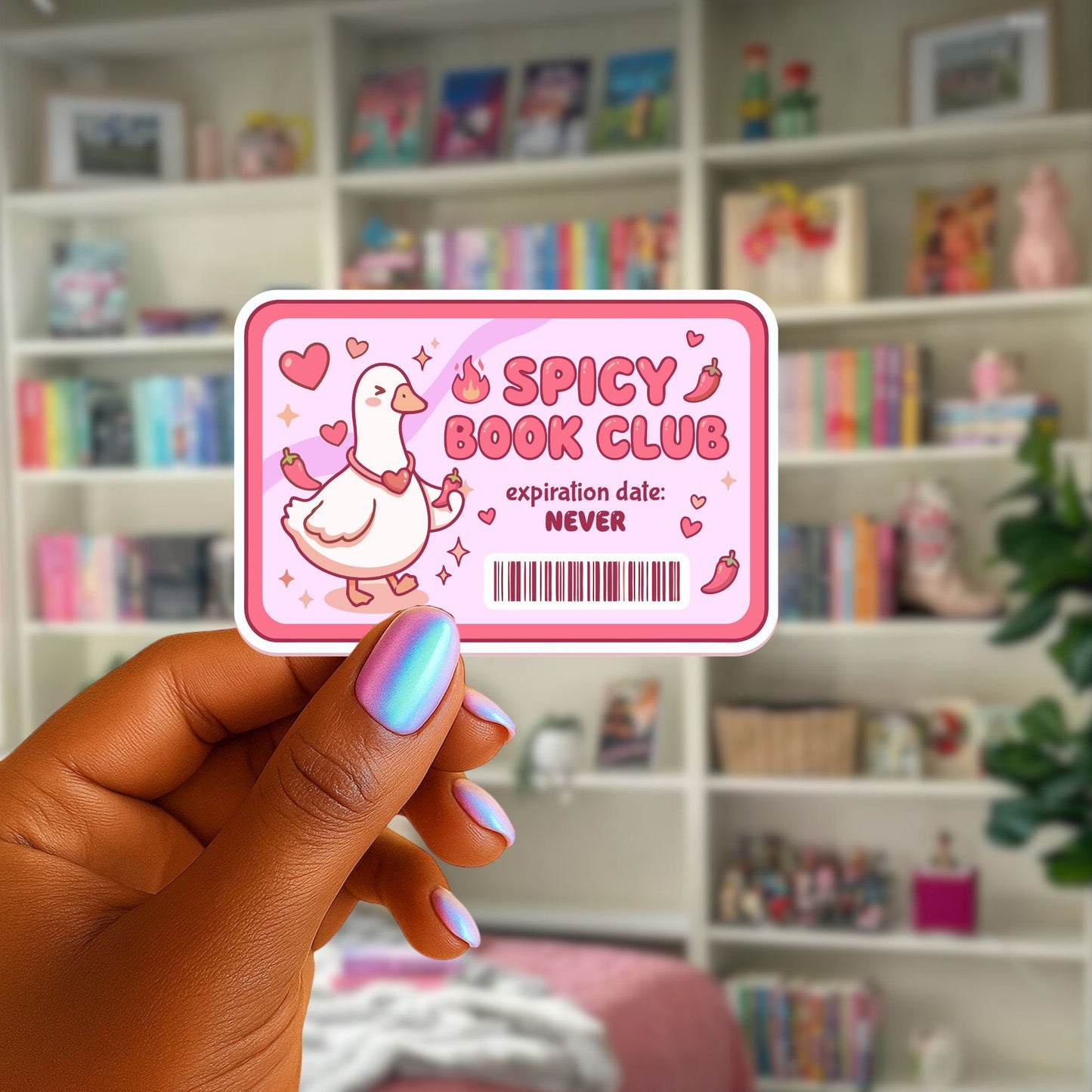 Book Club Library Card
