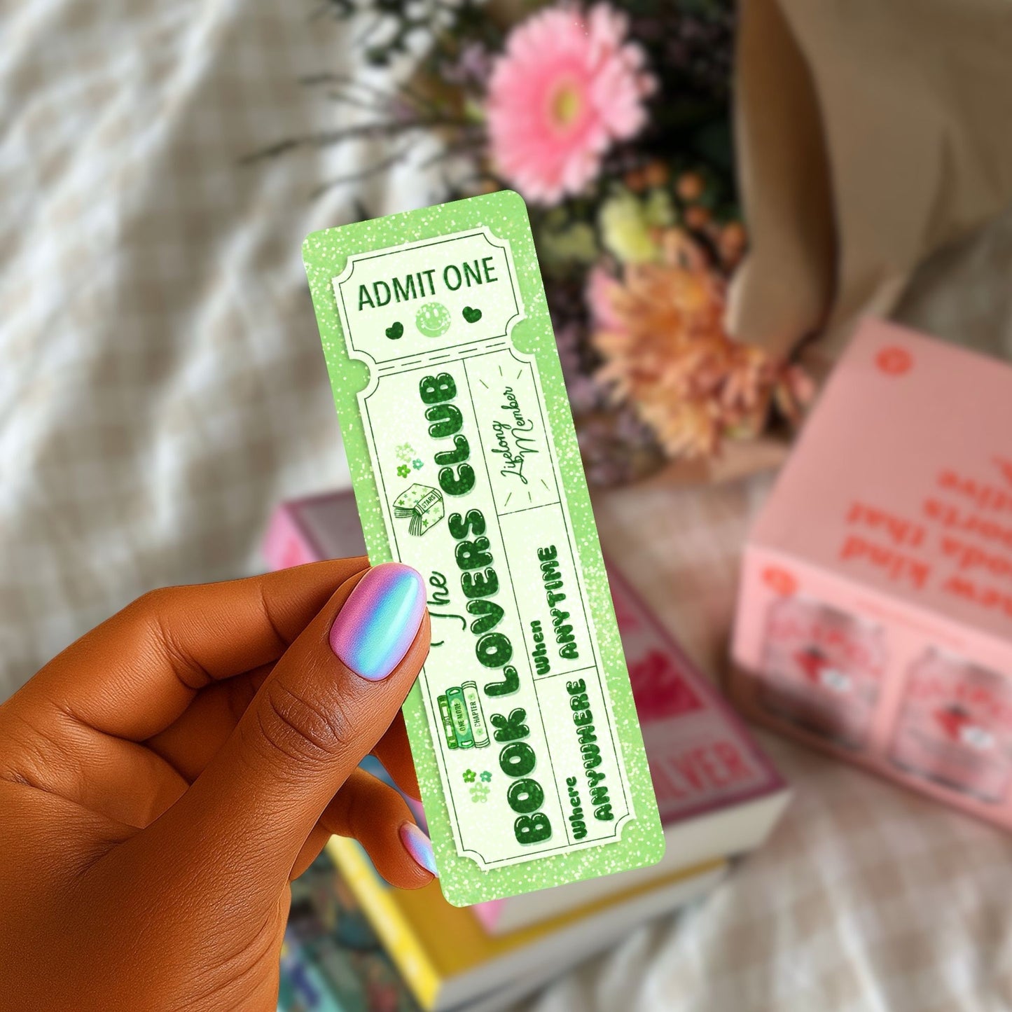Book Lovers Club Bookmark