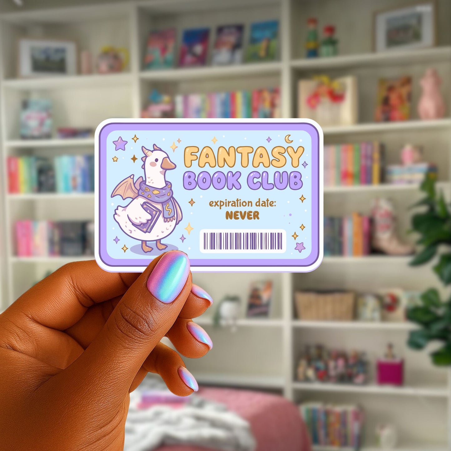 Book Club Library Card