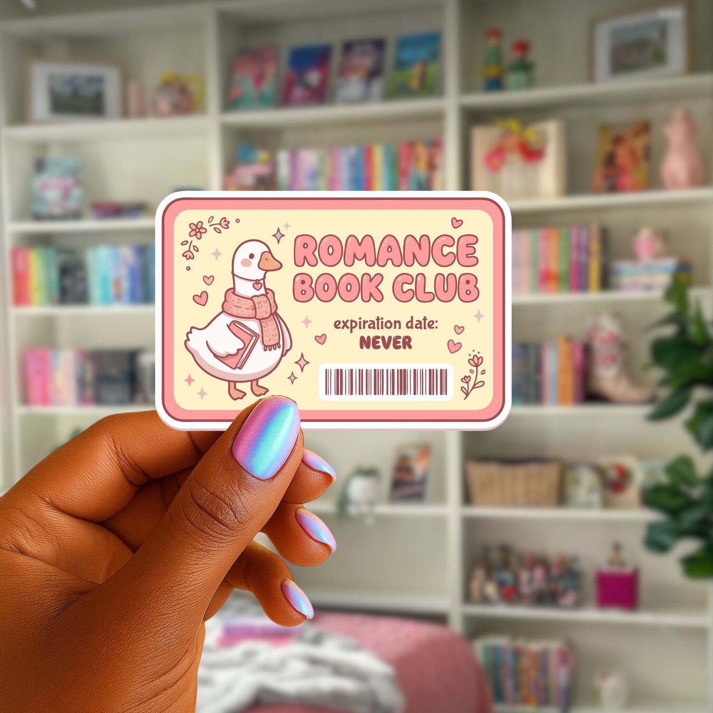 Book Club Library Card