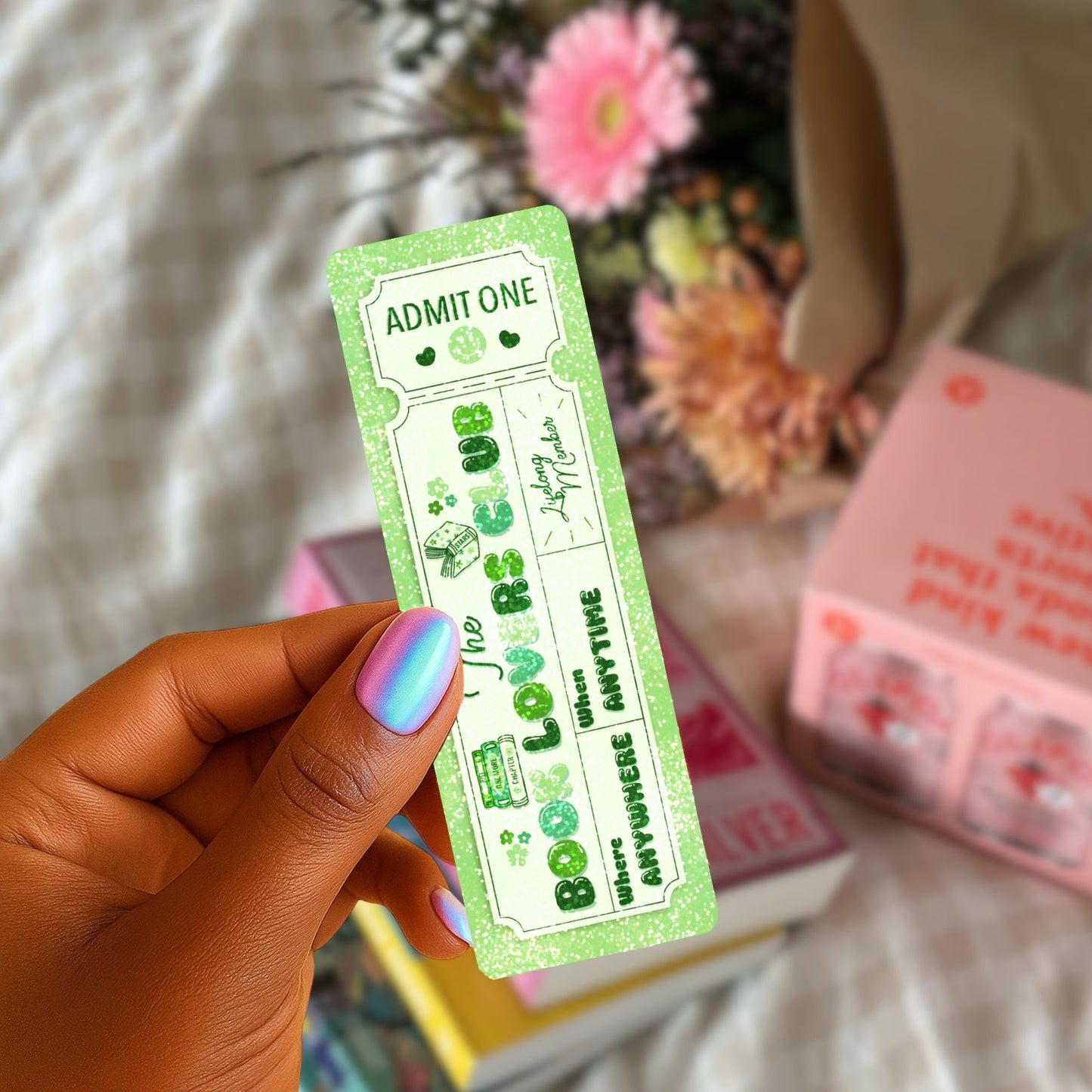 Book Lovers Club Bookmark