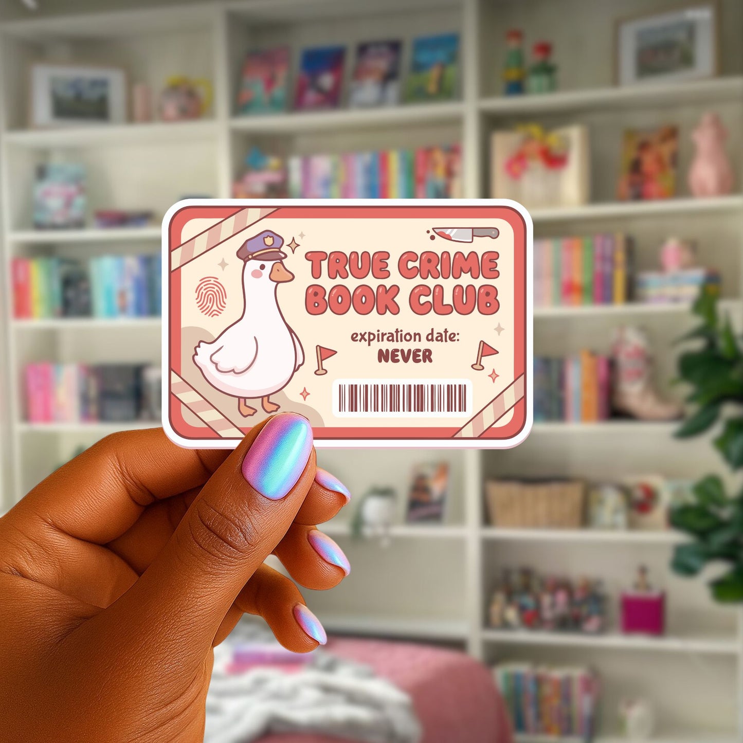 Book Club Library Card
