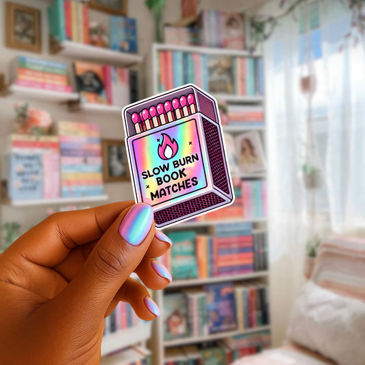 Slow Burn Matches Sticker