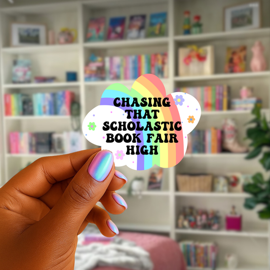 Scholastic Book Fair High Sticker