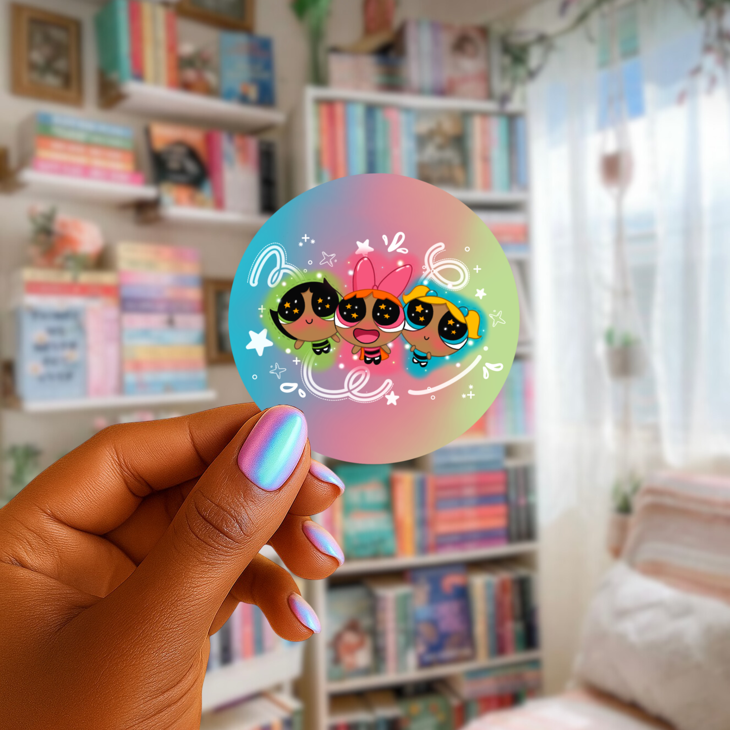 Kawaii PowerPuff Sticker