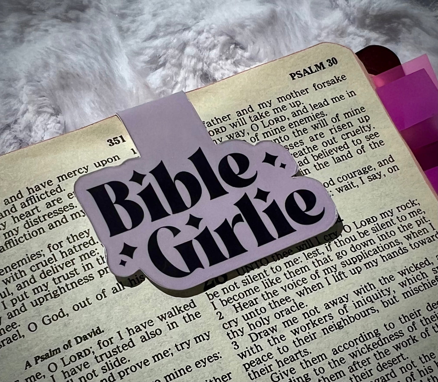 Bible Girlie Magnetic Bookmark