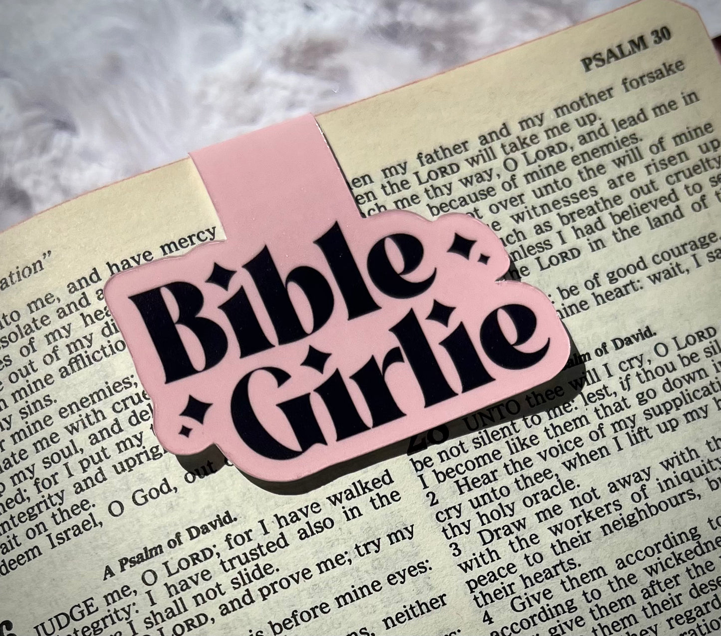Bible Girlie Magnetic Bookmark
