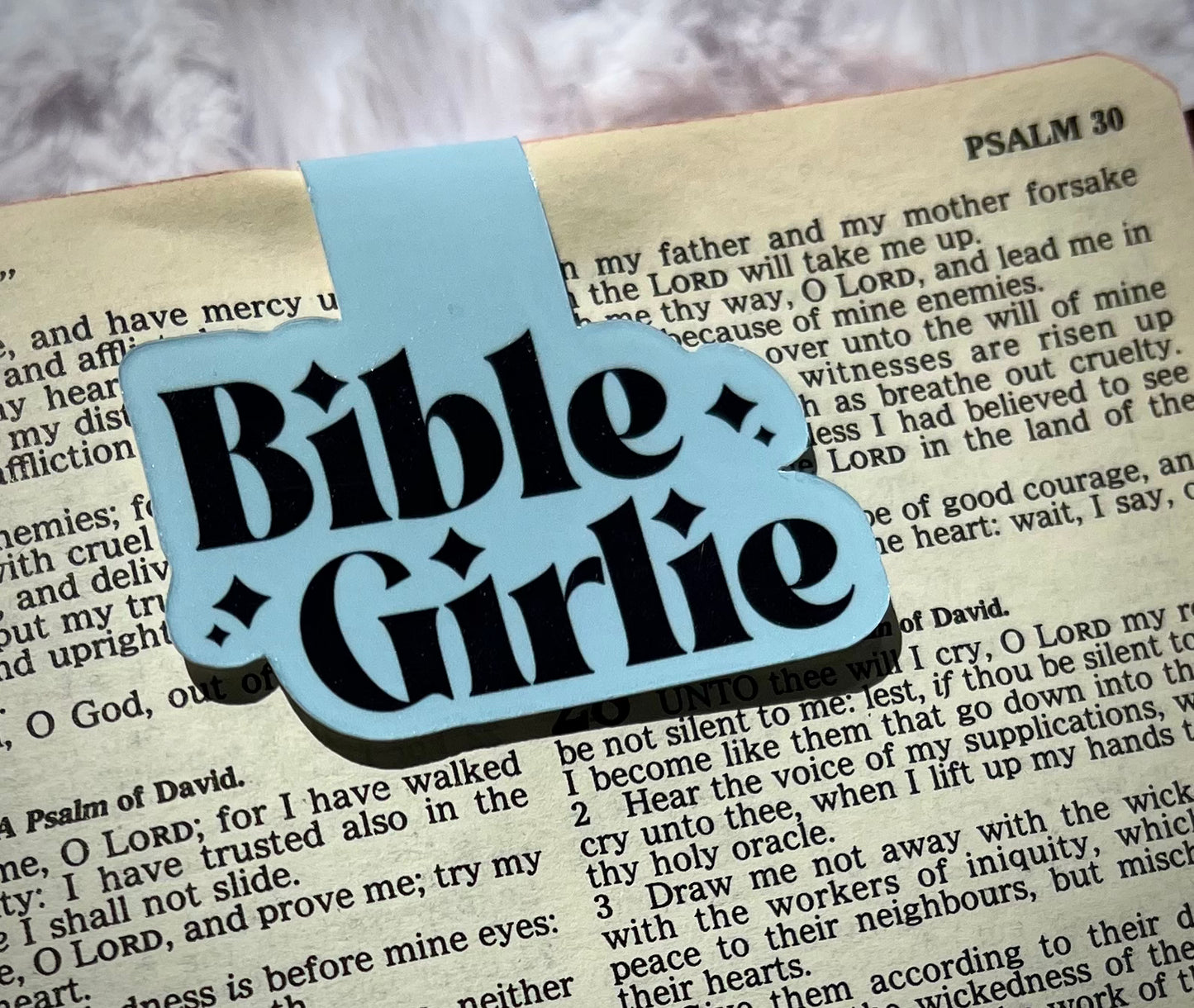 Bible Girlie Magnetic Bookmark