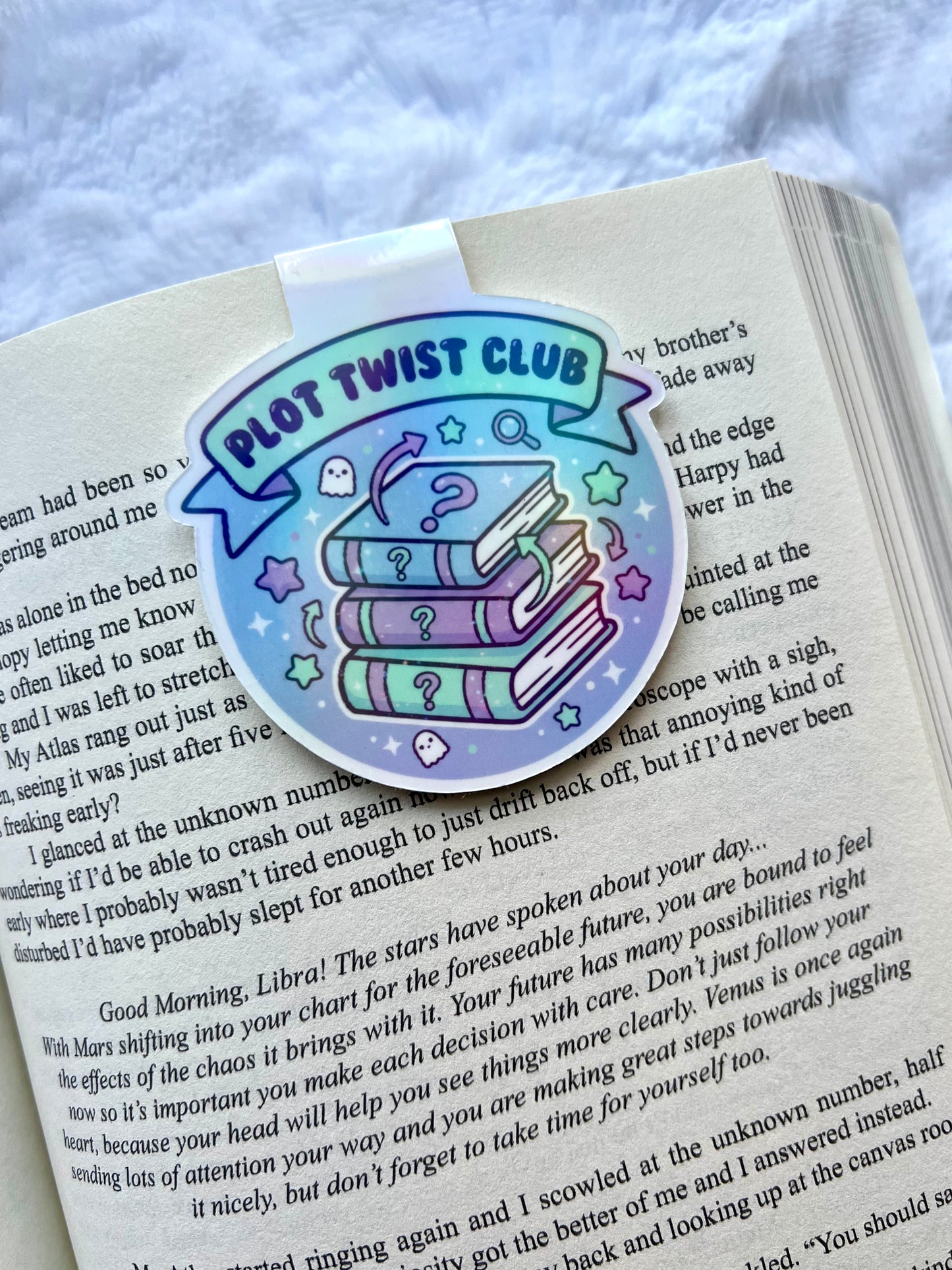 Book Club Magnetic Bookmark