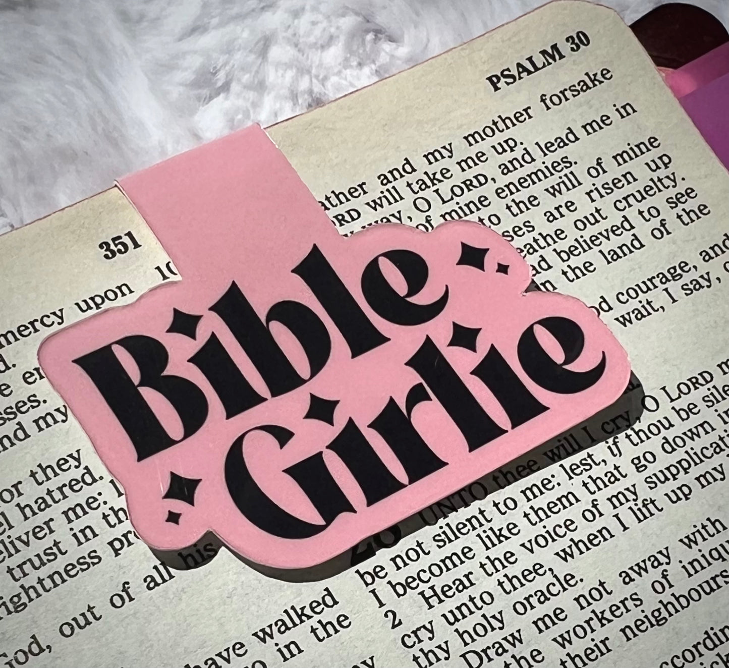 Bible Girlie Magnetic Bookmark