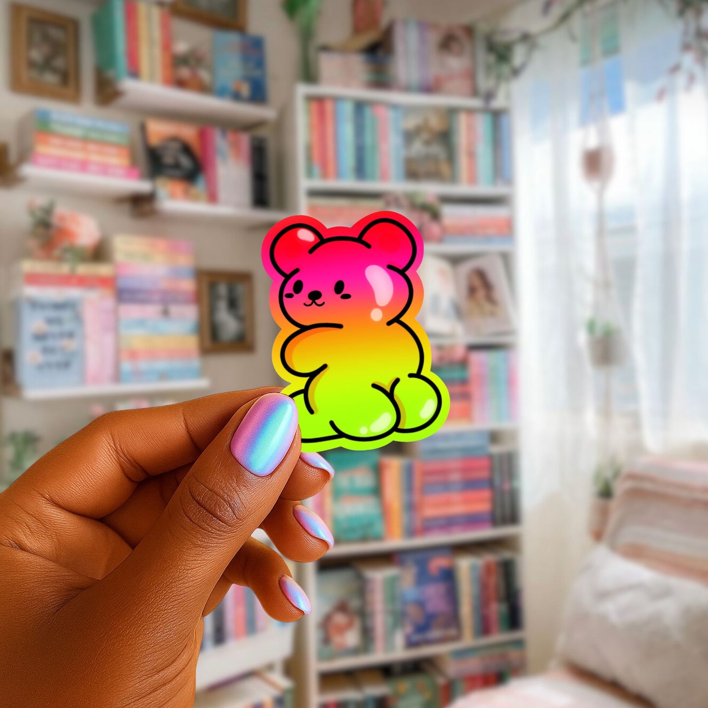 Booty Bear Sticker
