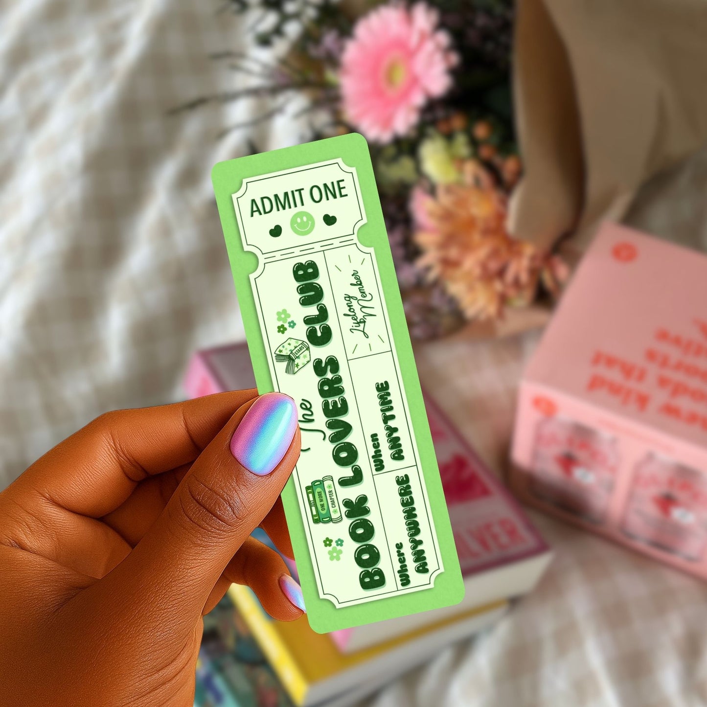 Book Lovers Club Bookmark