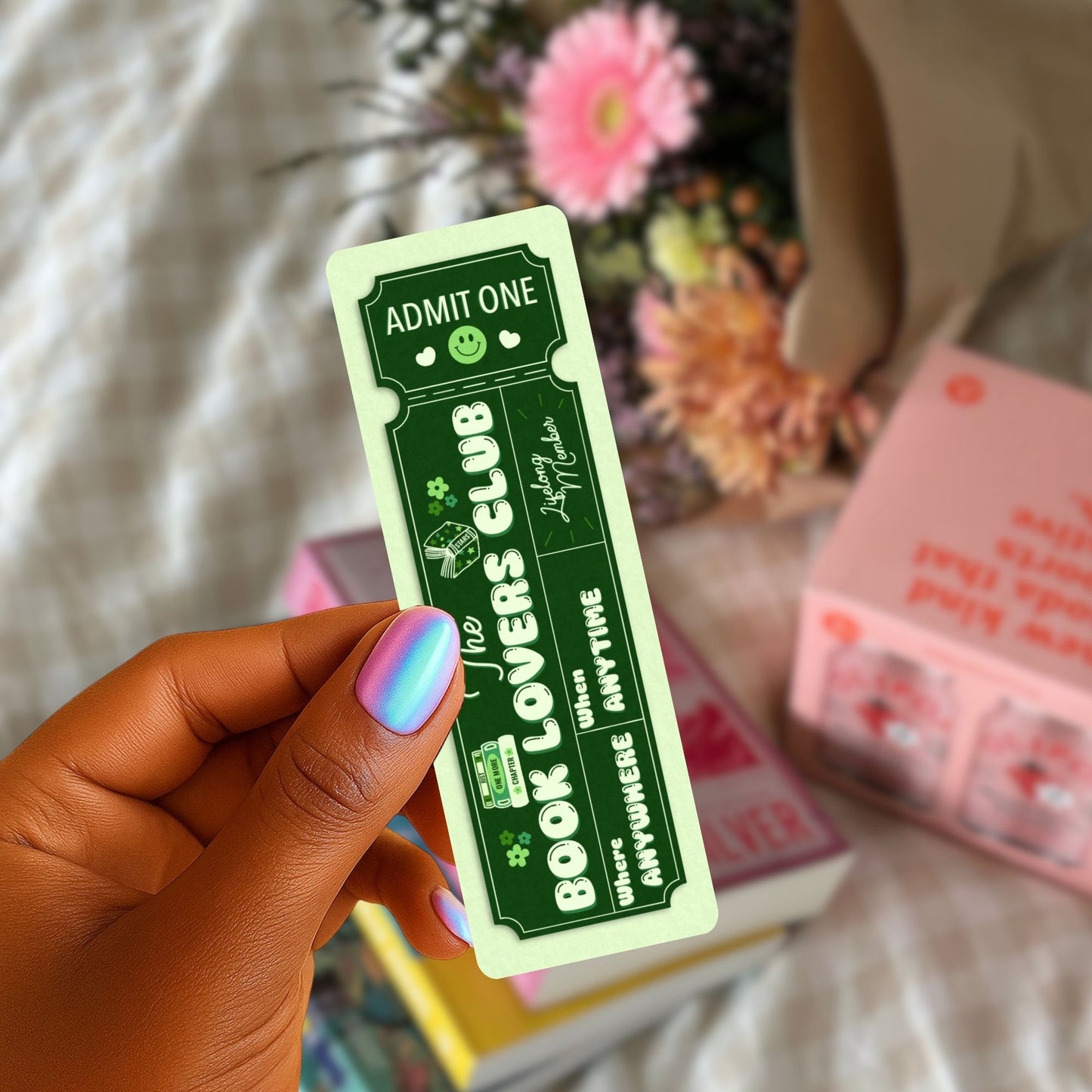 Book Lovers Club Bookmark