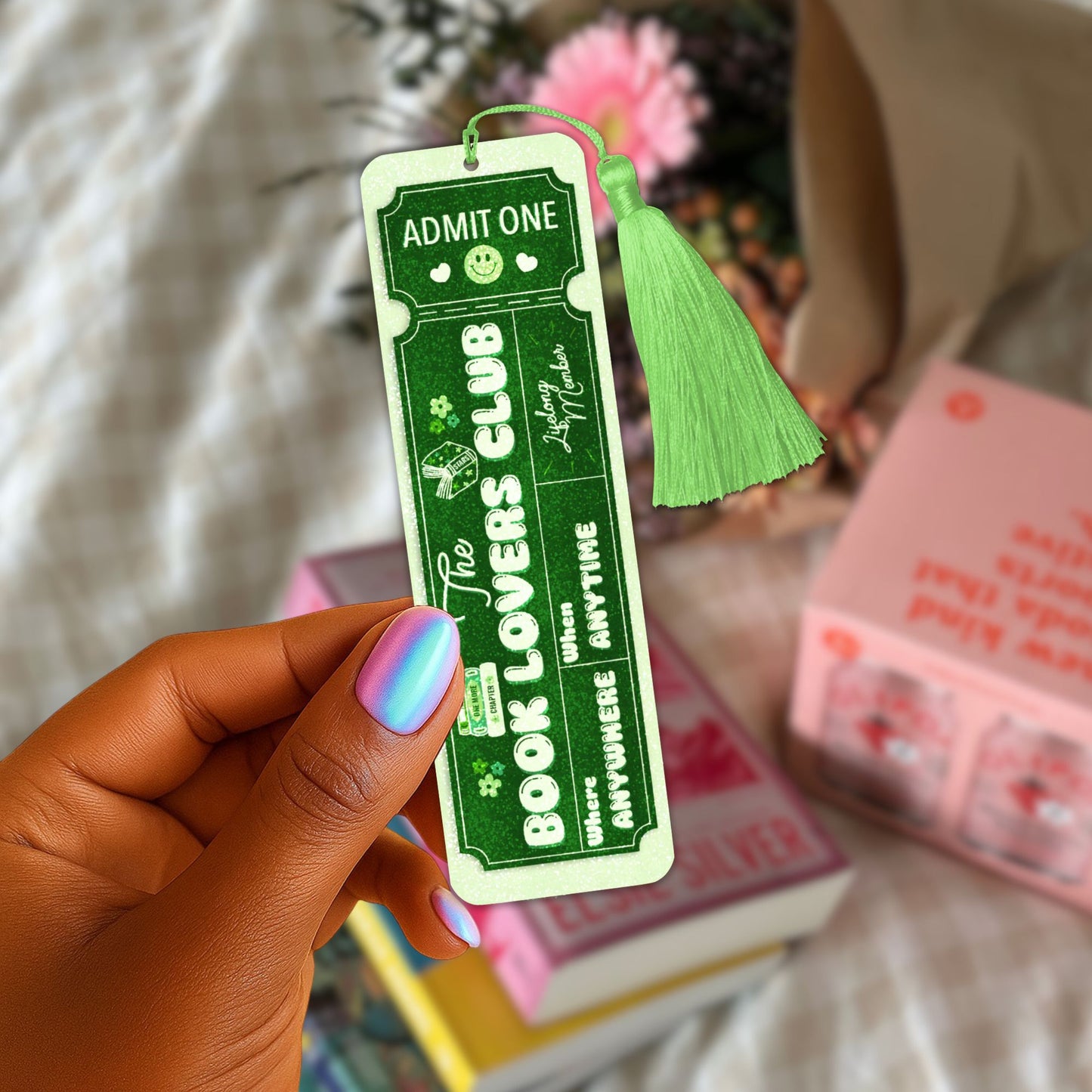Book Lovers Club Bookmark
