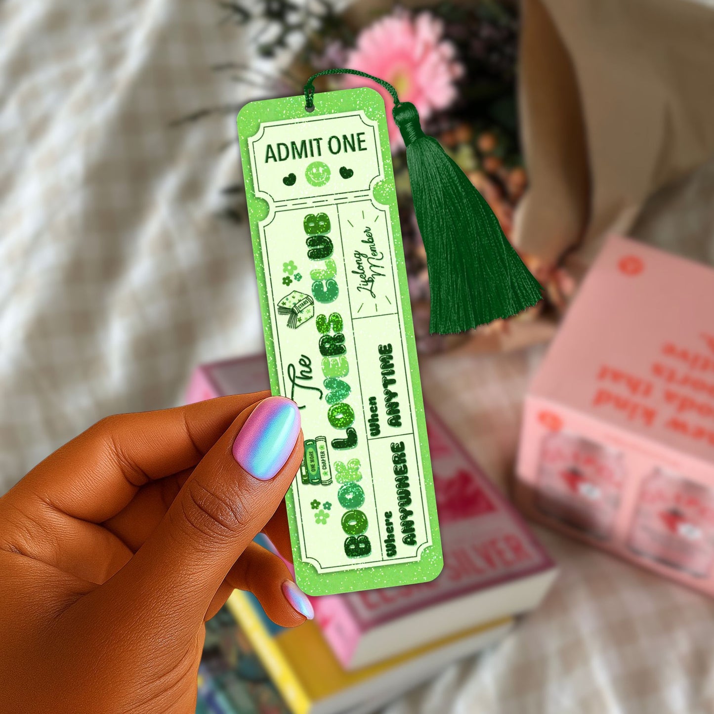 Book Lovers Club Bookmark