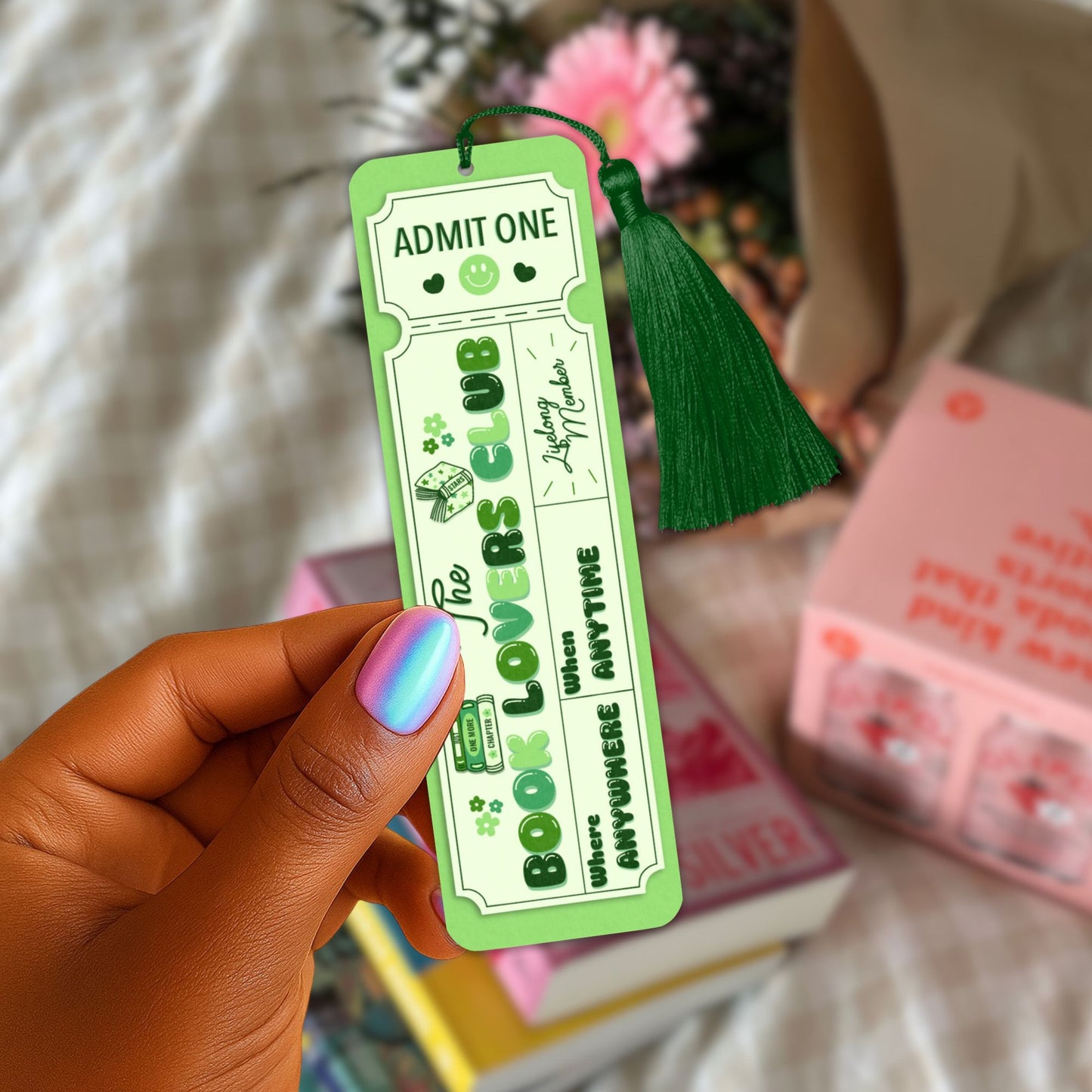 Book Lovers Club Bookmark