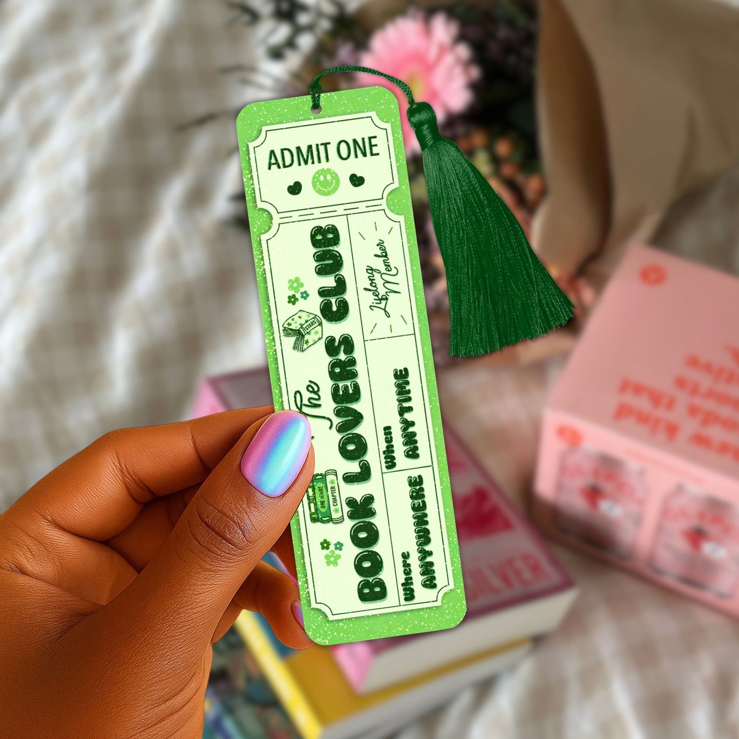 Book Lovers Club Bookmark
