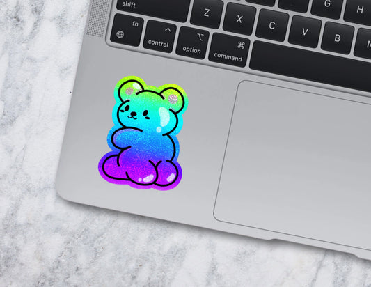 Booty Bear Sticker