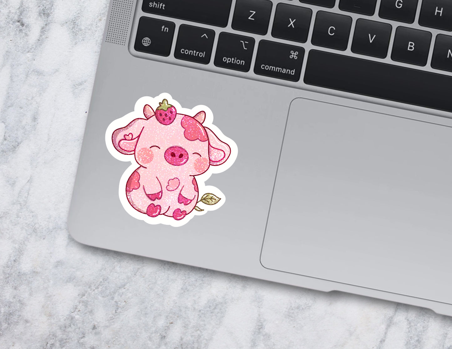Kawaii Cow Sticker