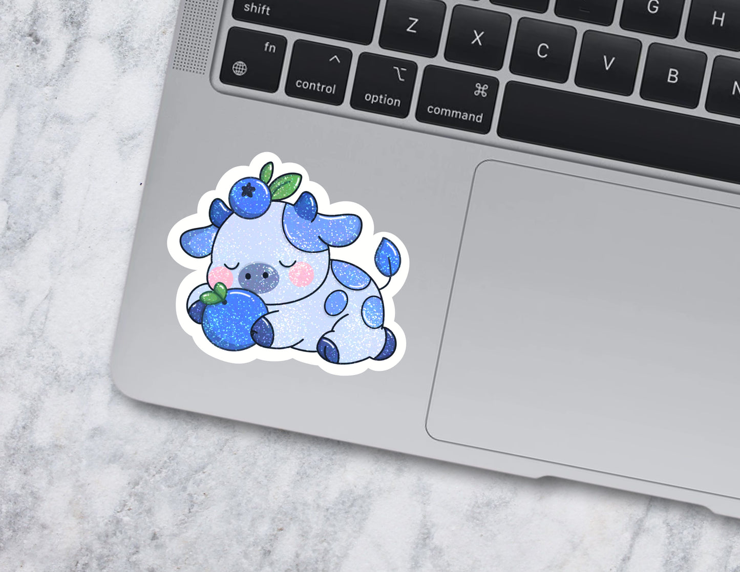 Kawaii Cow Sticker