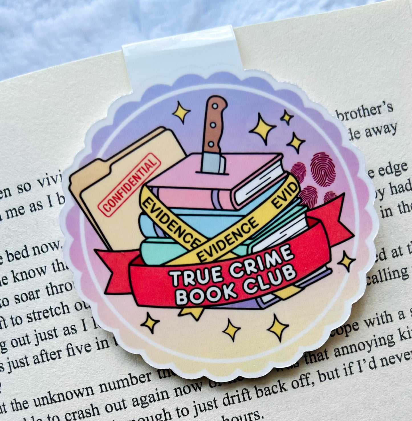 Book Club Magnetic Bookmark