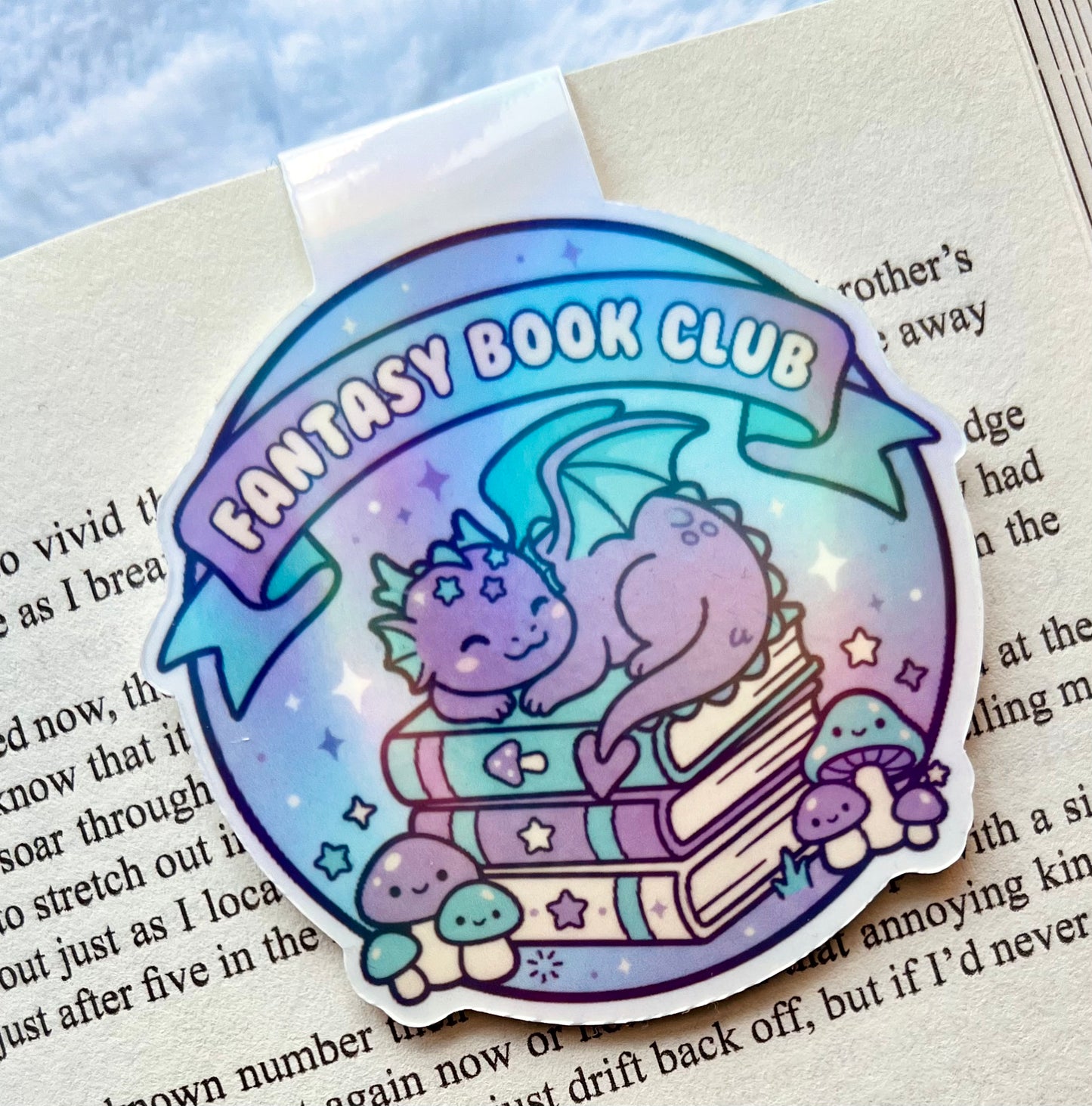 Book Club Magnetic Bookmark