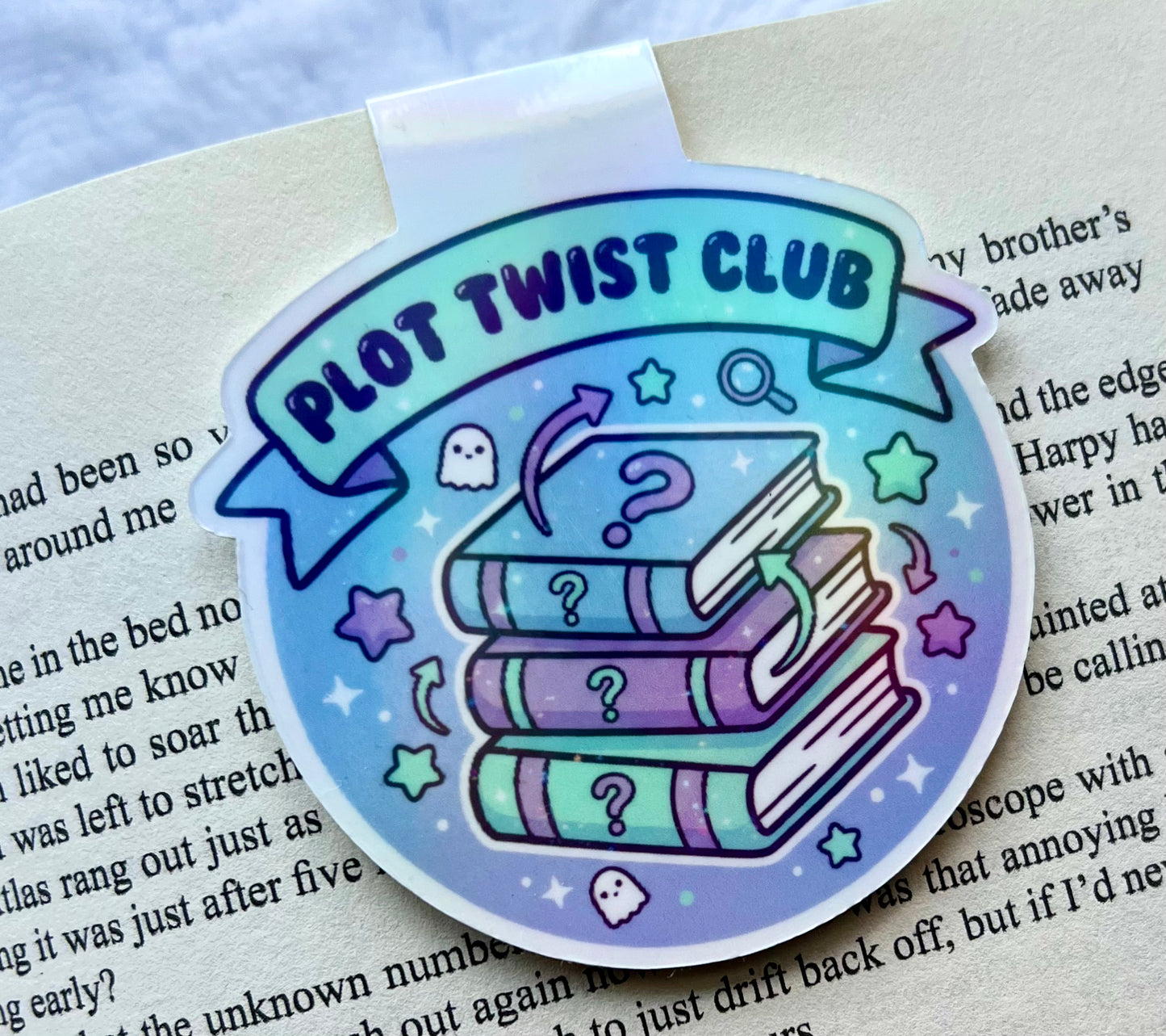 Book Club Magnetic Bookmark