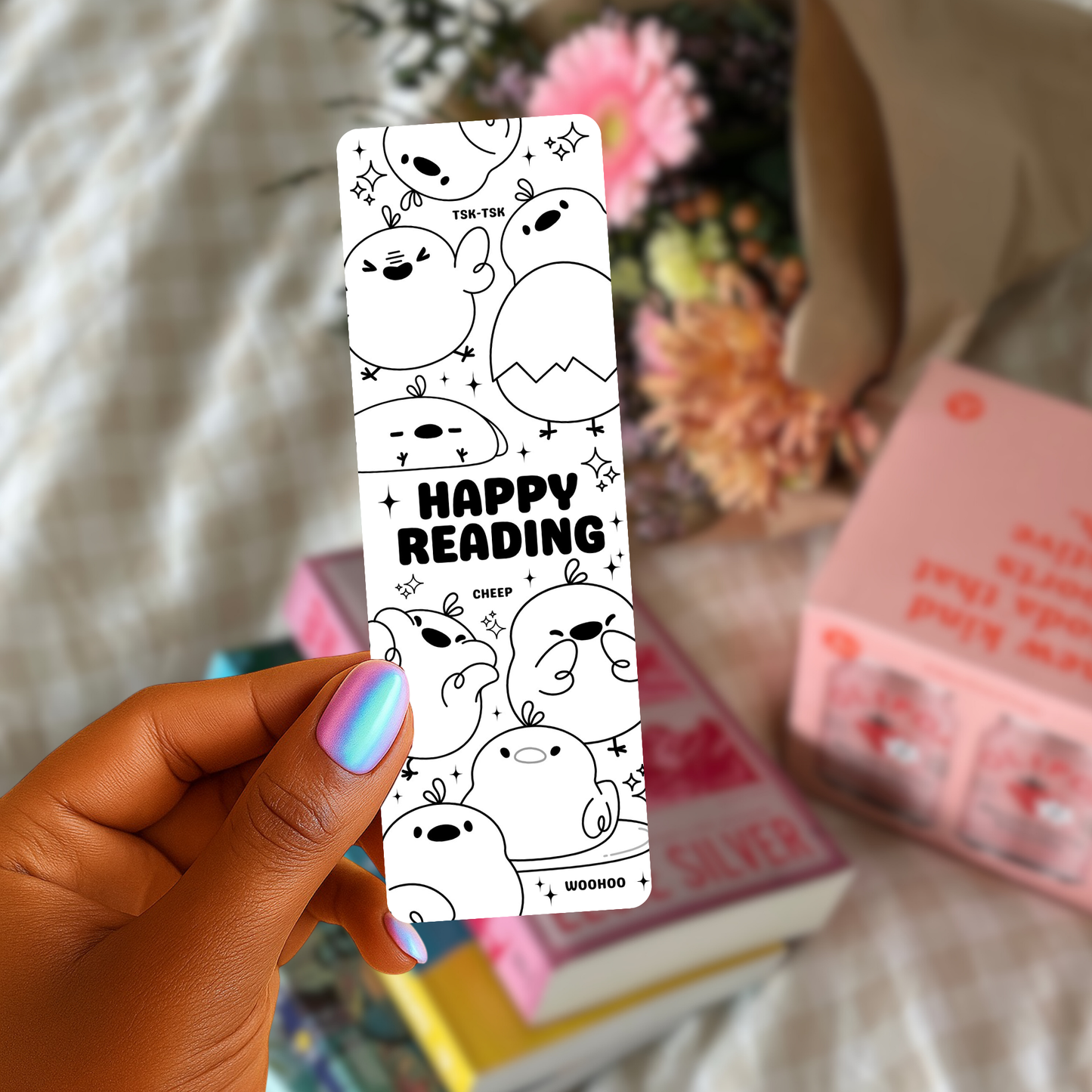 Happy Reading Bookmark