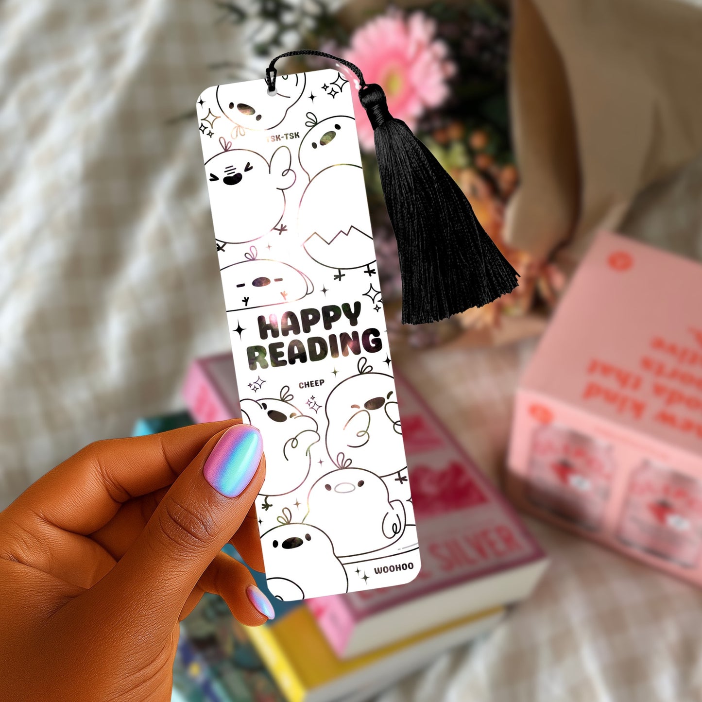 Happy Reading Bookmark