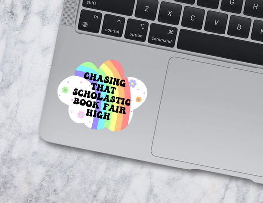 Scholastic Book Fair High Sticker