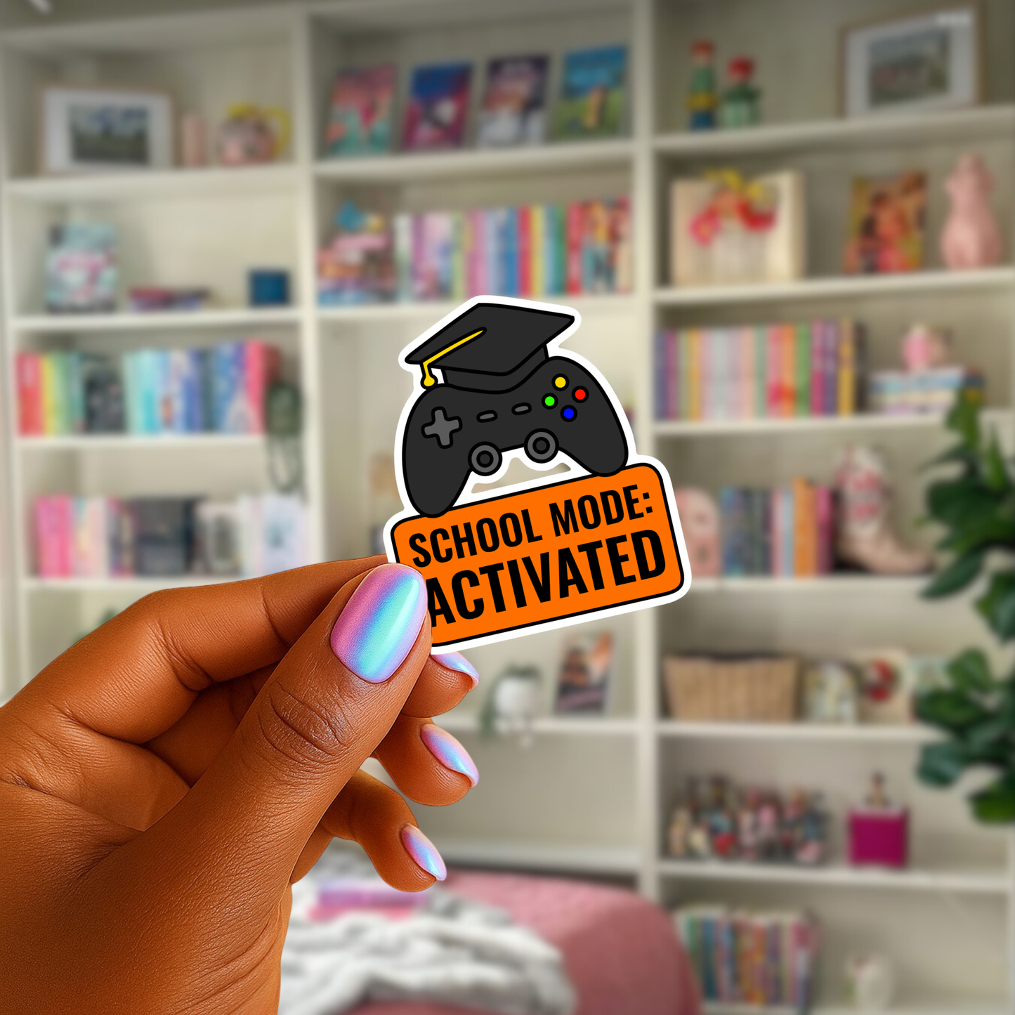 School Mode Sticker