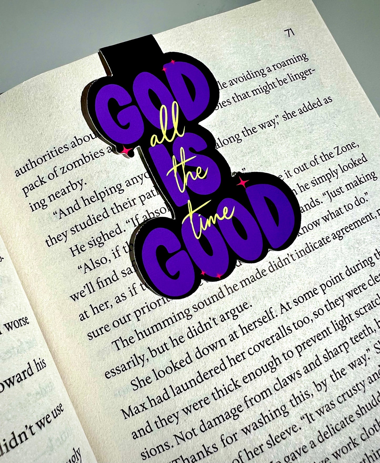 God Is Good Magnetic Bookmark