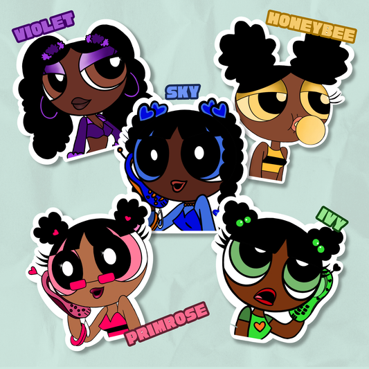 Powerpuff Sticker Bundle